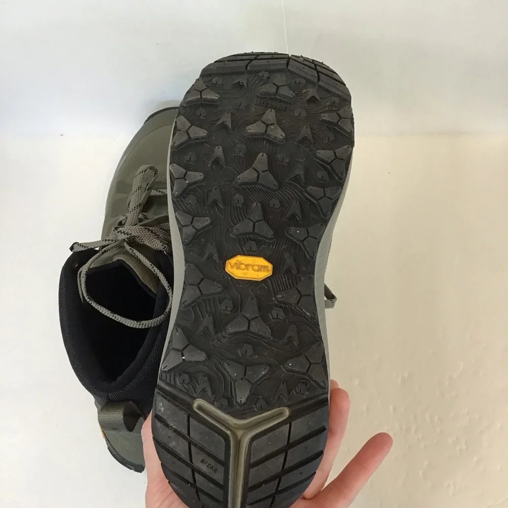 ASCEND Women's Olive Bone-Dry Outdoor Athletic Shoes Vibram Ankle Sneakers 9